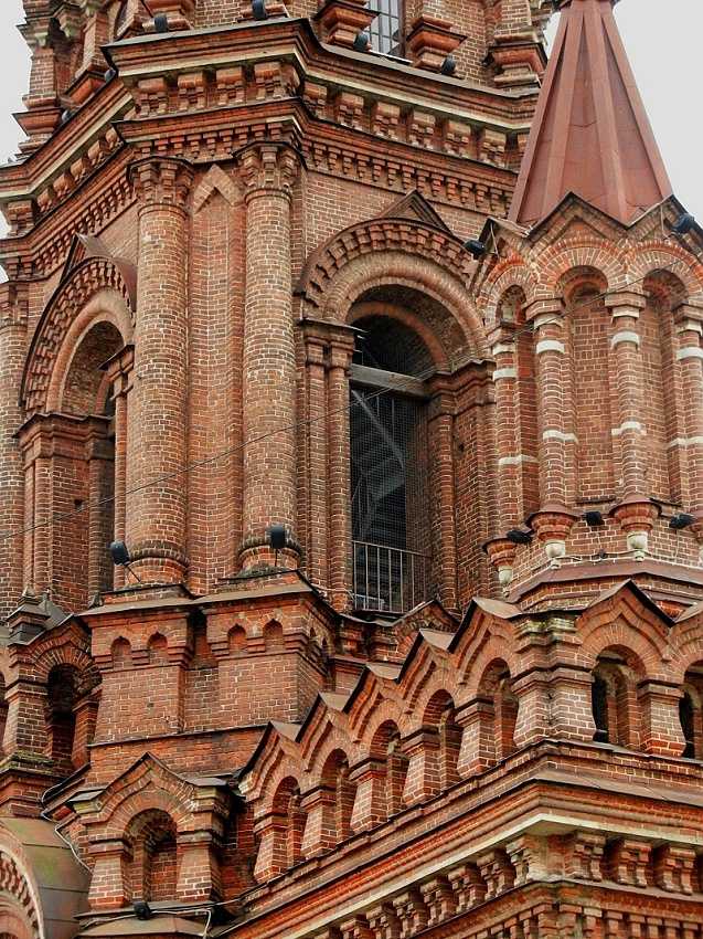 Epiphany Cathedral belltower. Bauman Street, Kazan